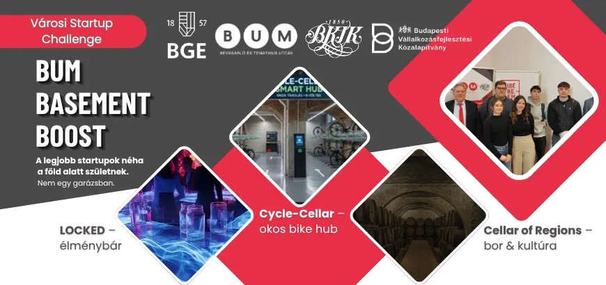 Hallgatói startupok költöznének Budapest pincéibe – lezárult a BUM Basement Boost Challenge