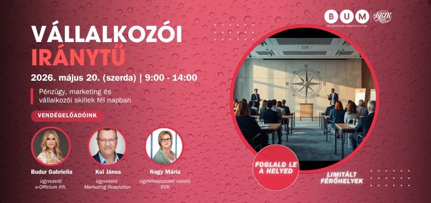 Vállalkozói Iránytű - Találd meg az irányt a vállalkozásodhoz