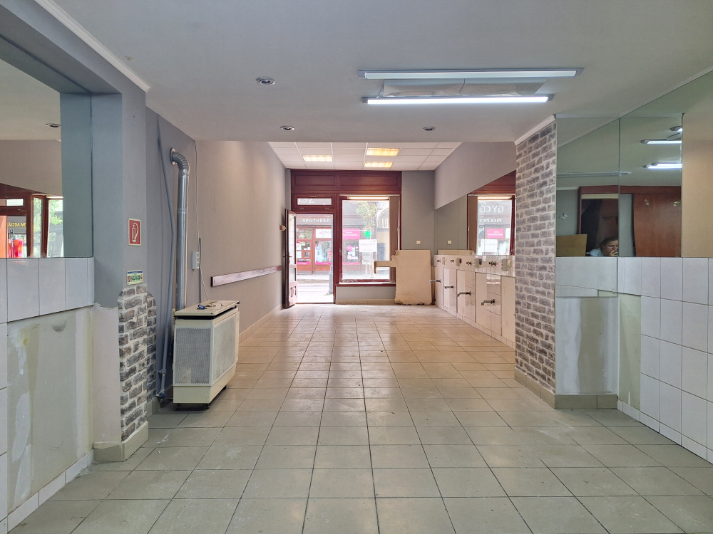 Kiadó üzlethelyiség Miskolc