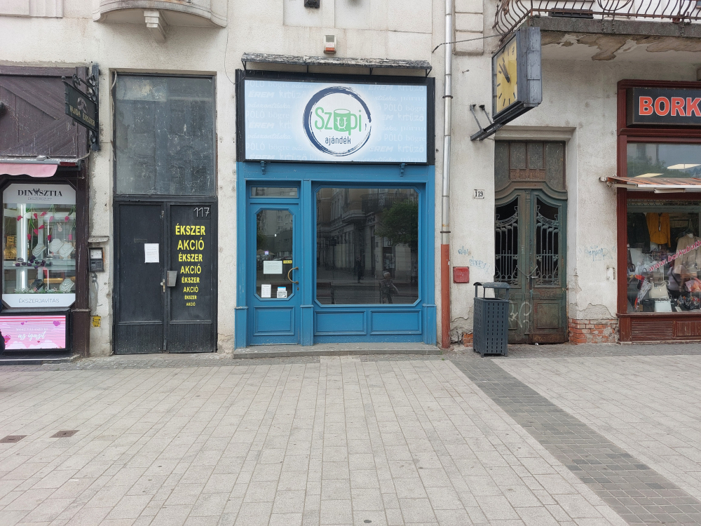 Kiadó üzlethelyiség Miskolc